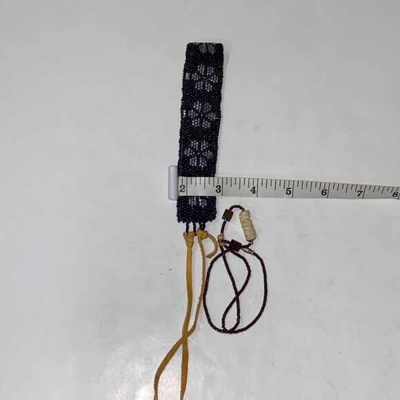 Lot 2 Pc Necklaces Hand Made - Picture 6 of 6